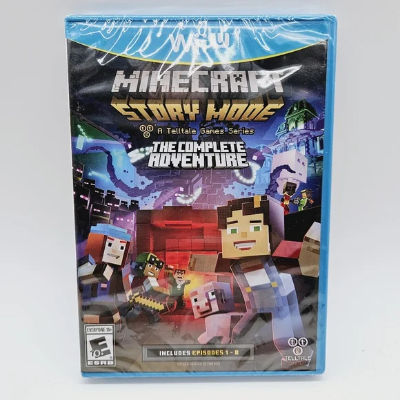 Wii U | Minecraft Story Mode The Complete Adventure video game - Picture 1 of 2